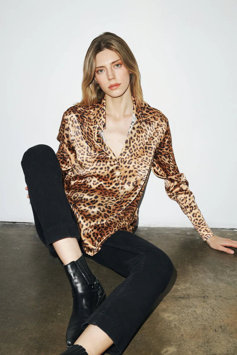 DARIA FRENCH CUFF BLOUSE 022125
