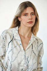 DARIA FRENCH CUFF BLOUSE 022125