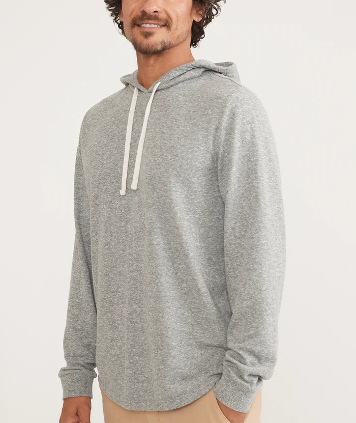 Double Knit Hoodie in Heather Grey