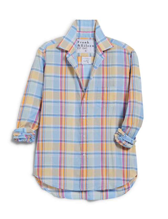 EILEEN PLAID RELAXED SHIRT 041025