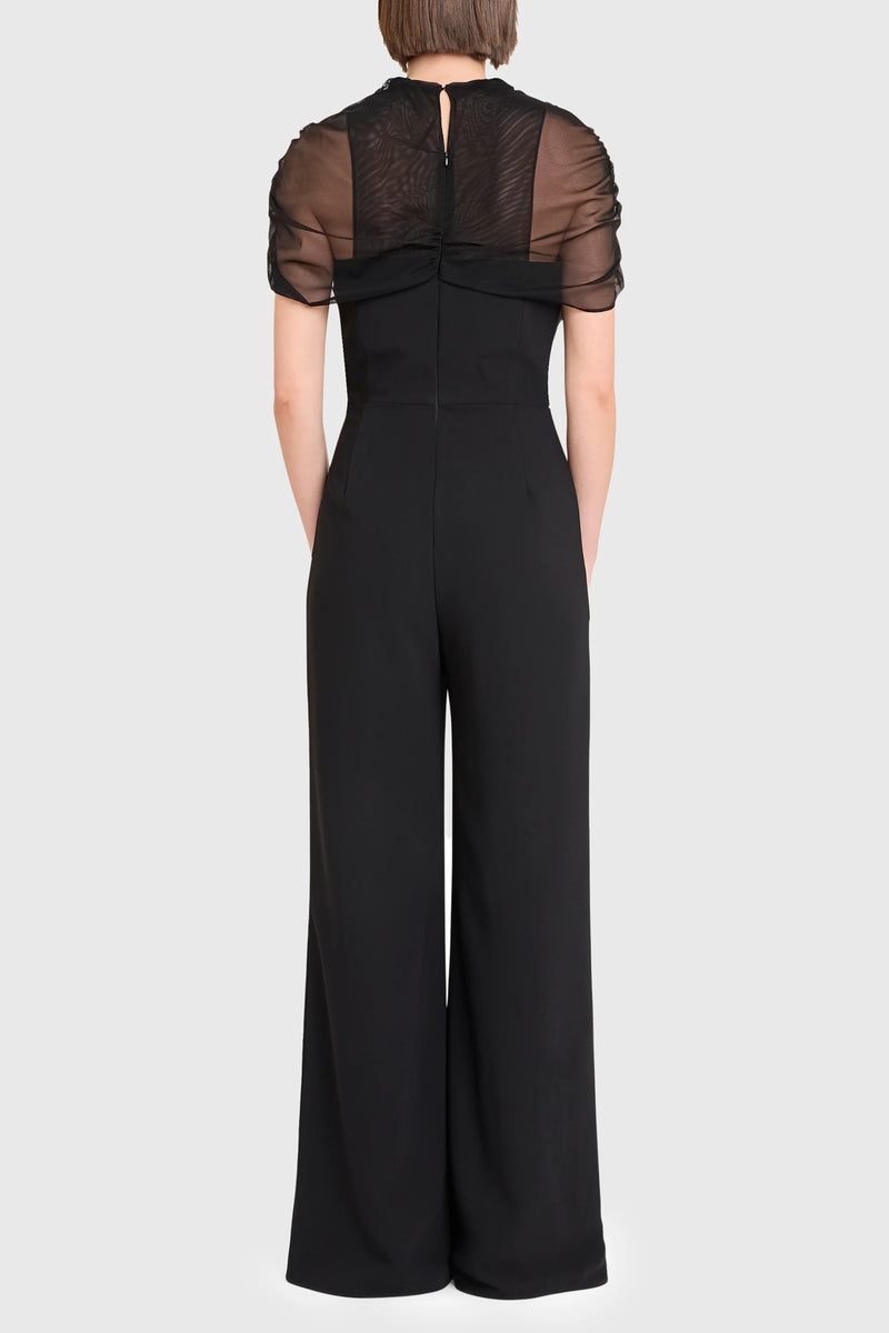 EVIANNA WRAP SHOULDER JUMPSUIT 100225