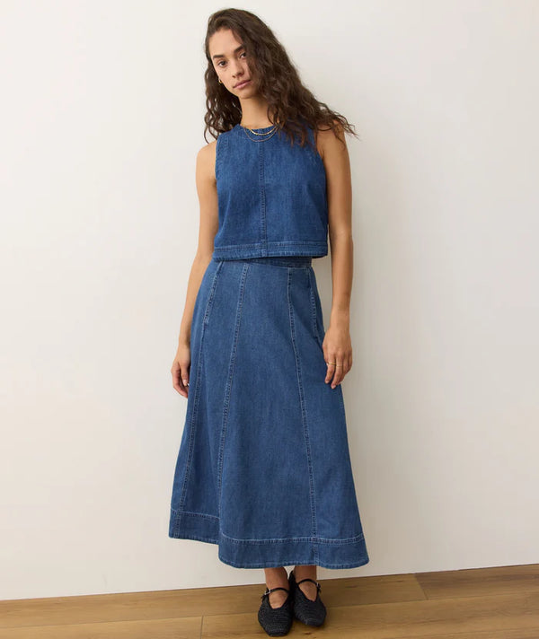 LAINEY DENIM SKIRT 072825