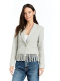 LILLITH FRINGE BLAZER 081225