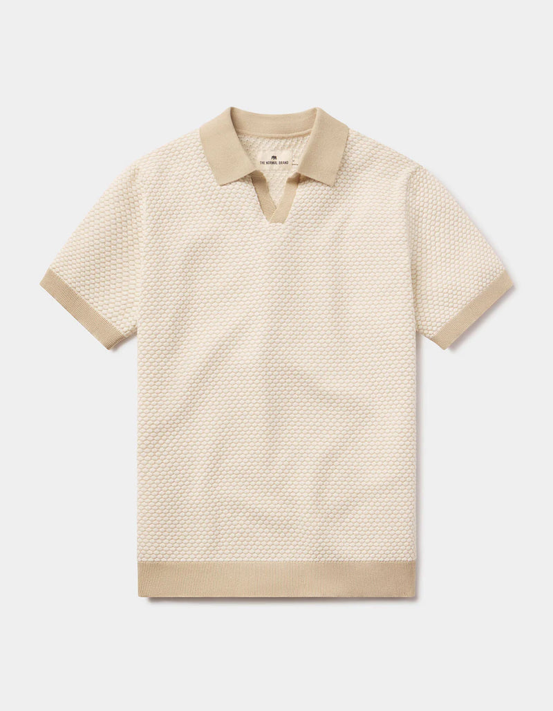 ROBLES KNIT JACQUARD POLO 032025
