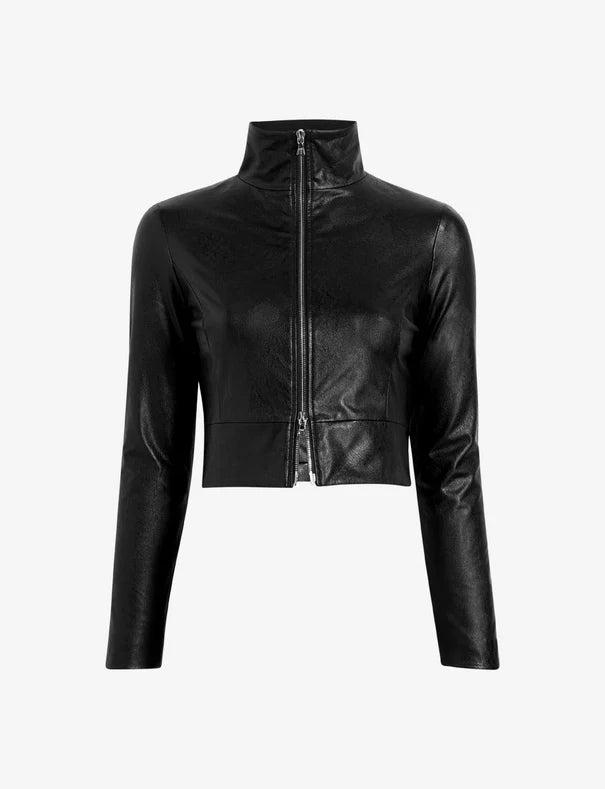 CROPPED BIKER JACKET 090924