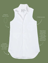 FINLEY SLEEVELESS LAYER SHIRT 041025