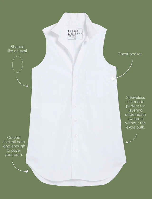 FINLEY SLEEVELESS LAYER SHIRT 041025