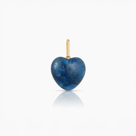 GEMMA APATITE HEART CHARM