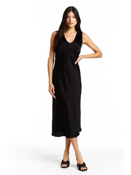 KENDRA VNECK DRESS 020425