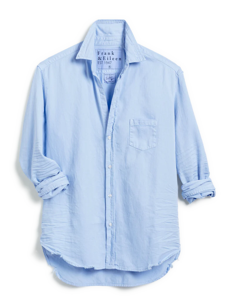 F&E EILEEN RELAXED DENIM SHIRT