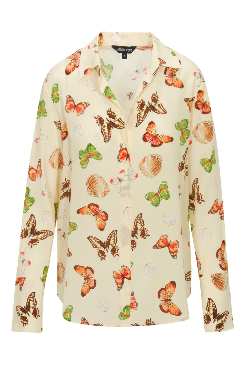 DARIA FRENCH CUFF BLOUSE 022125