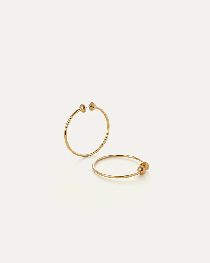 SMALL GOLD ICON HOOPS 051024