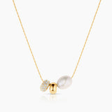 ISLA GOLD BEAD NECKLACE