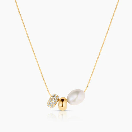 ISLA GOLD BEAD NECKLACE