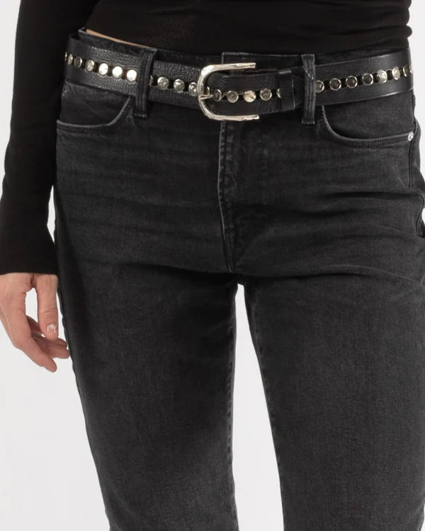 LE HIGH STRGHT RAW HEM