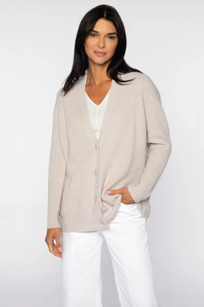 BOYFRIEND CABLE CARDI 112624