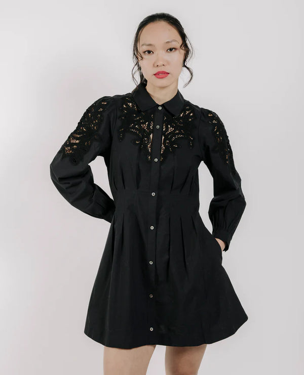 MARTA LS MINI DRESS 080625