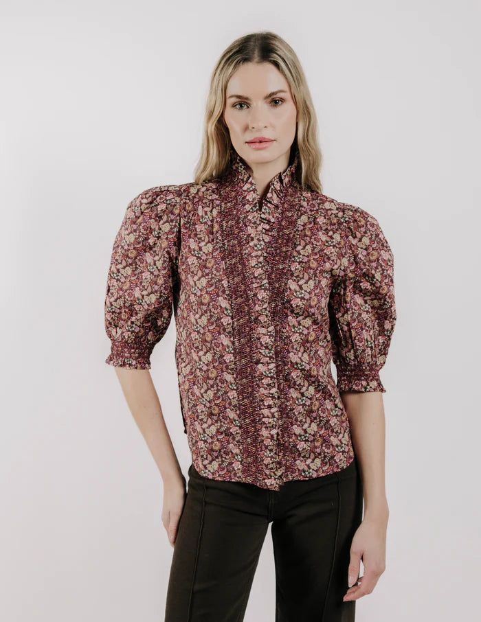 ZURI SHORT SLEEVE TOP 100825