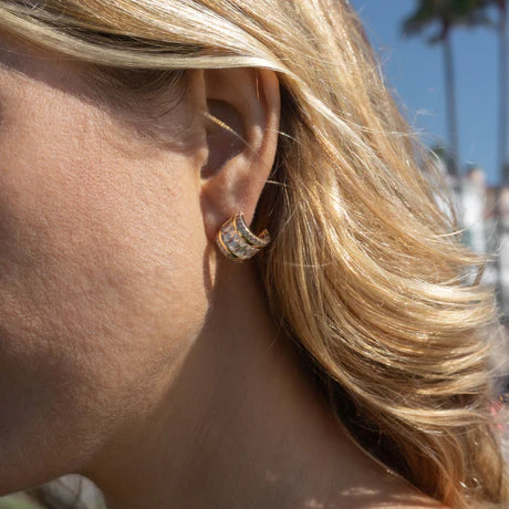 LUMIERE HOOP EARRINGS