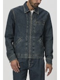 MAURICIO DENIM ZIP UP 072525