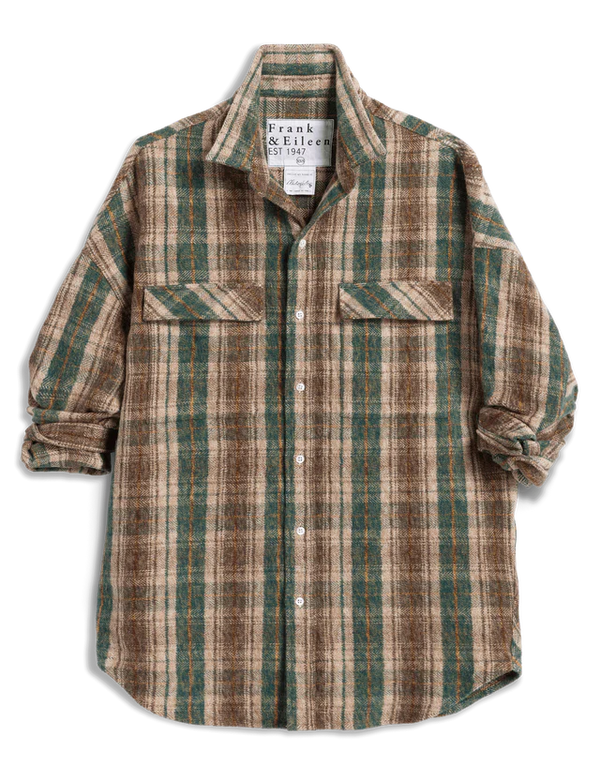 MCLOGHLIN PLAID UTILITY SHIRT 110725
