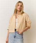 CALI POPLIN CROPPED SHIRT 030725
