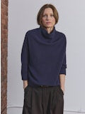 HALF CARDIGAN FUNNEL NECK 092625