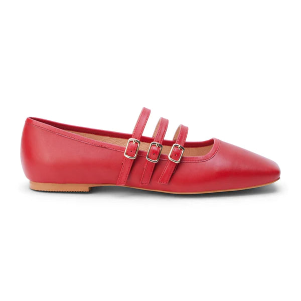 MATISSE NOVA 3 STRAP BALLET FLAT