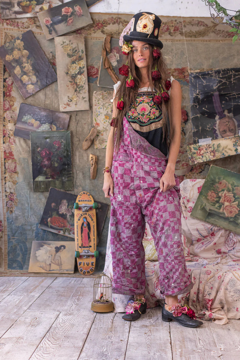 PATCHWORK LOVE OVERALLS 010325