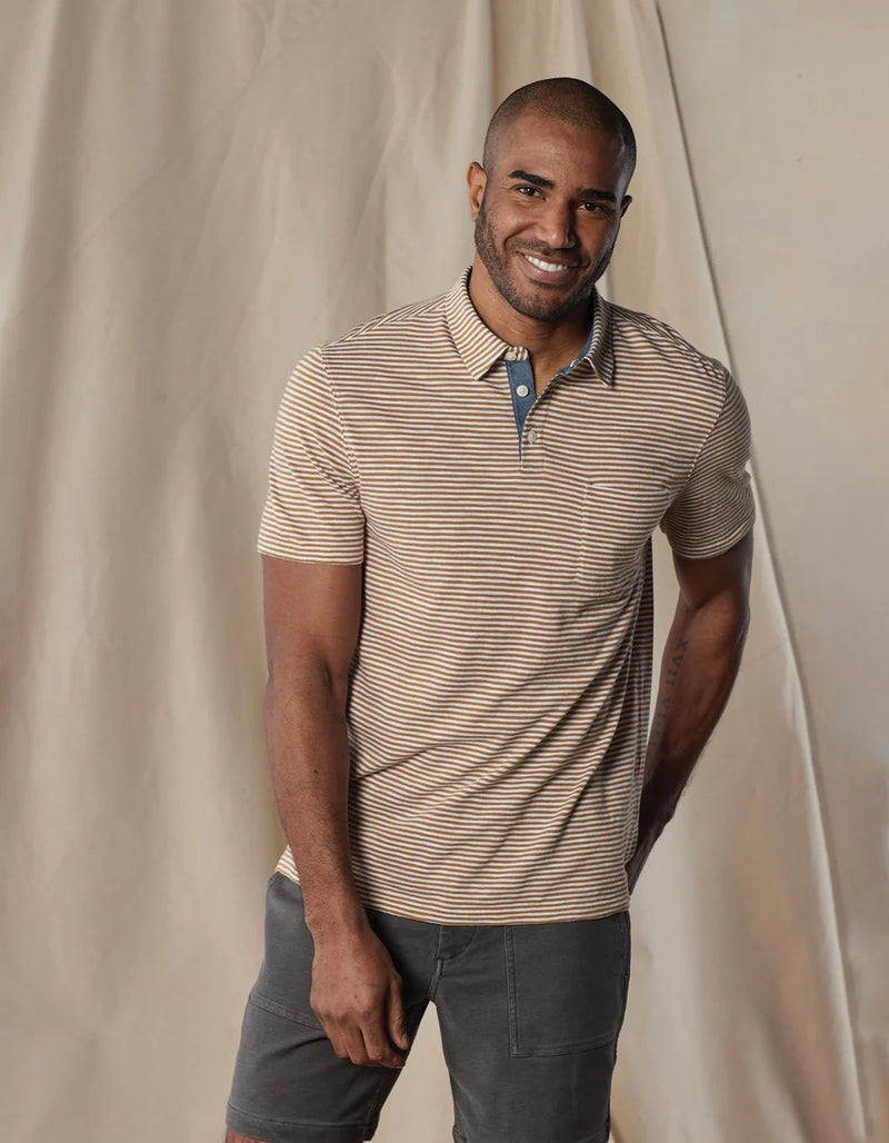 VINTAGE SLUB POCKET POLO 032025