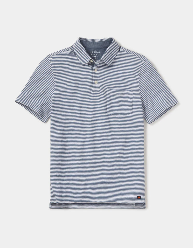 VINTAGE SLUB POCKET POLO 032025