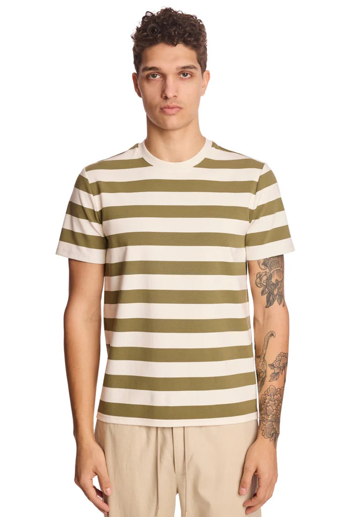 CREW NECK STRIPE TEE 031525