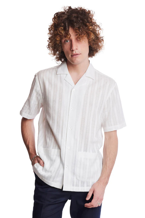 S/S CAMP COLLAR 2 PKT SHIRT 042225