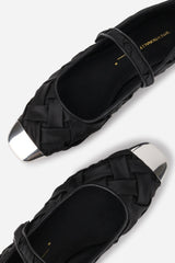 RIBBONS SATIN BRAIDED MARY JANE 120425