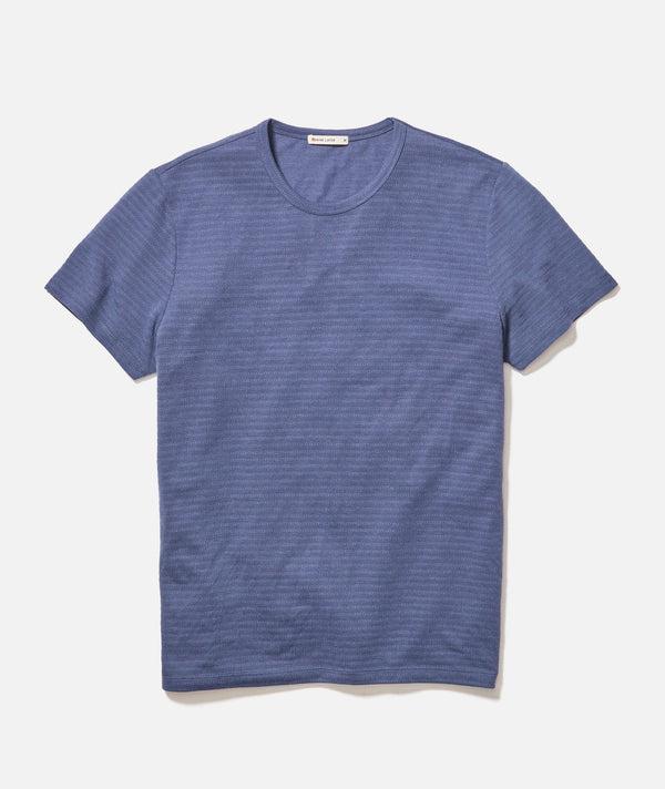 JACQUARD CREW TEE 020225