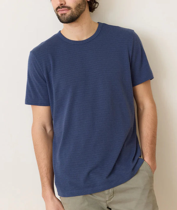 JACQUARD CREW TEE 020225