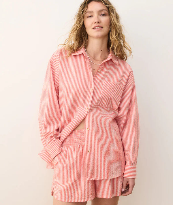 GRACEY OVERSIZED SEERSUCKER 050525