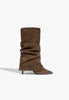 MIKKI CLOAK SUEDE BOOTIE 090225