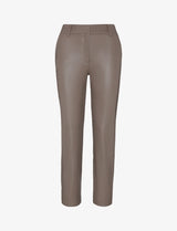 FAUX LEATHER 7/9 TROUSER