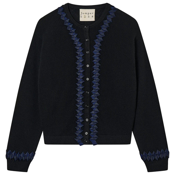 TWISTED RIBBON CARDIGAN 081225