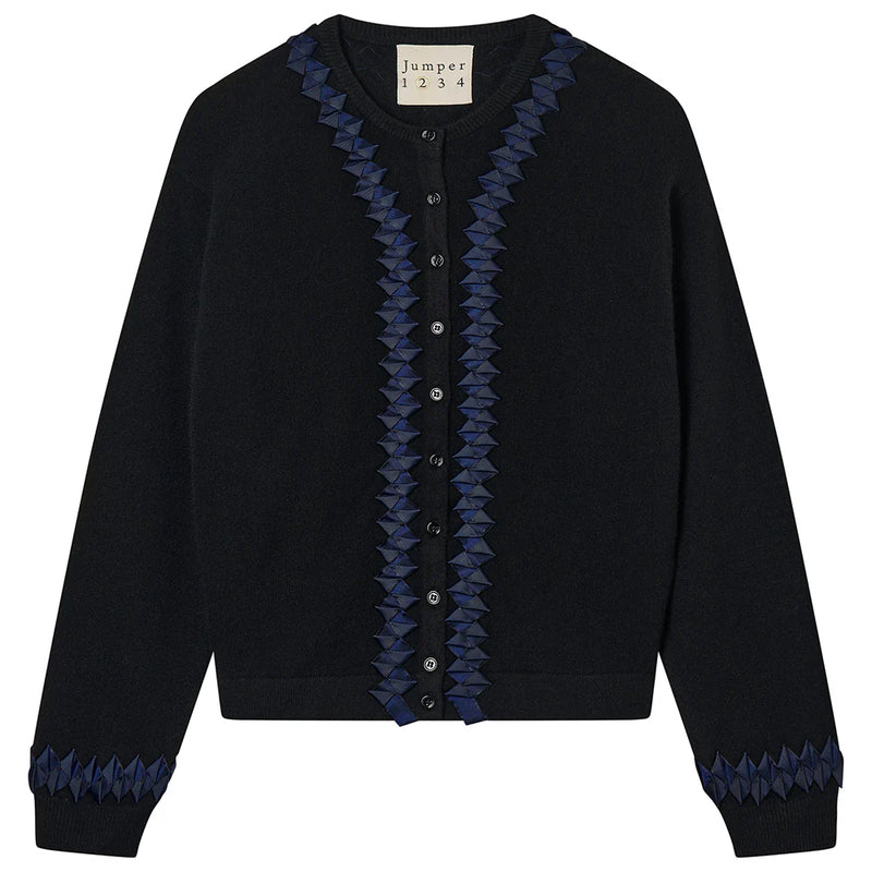 TWISTED RIBBON CARDIGAN 081225