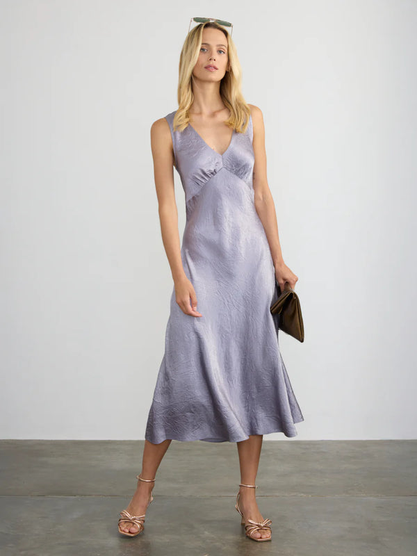 DARYA DOUBLE VNECK DRESS 040525