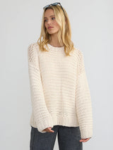 LUCIANA HAND KNIT PULLOVER 030325