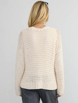LUCIANA HAND KNIT PULLOVER 030325