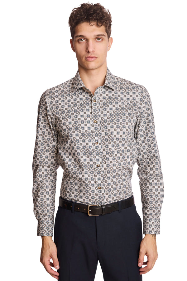 SAMUEL SPREAD COLLAR SHIRT 101625