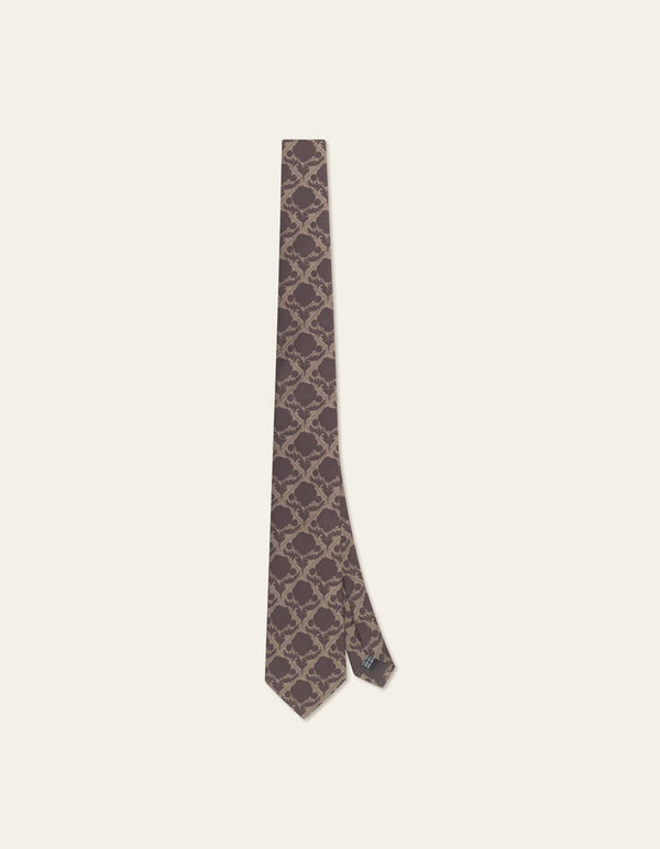 TILE FLOWER TIE 092025