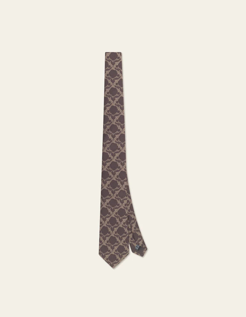 TILE FLOWER TIE 092025