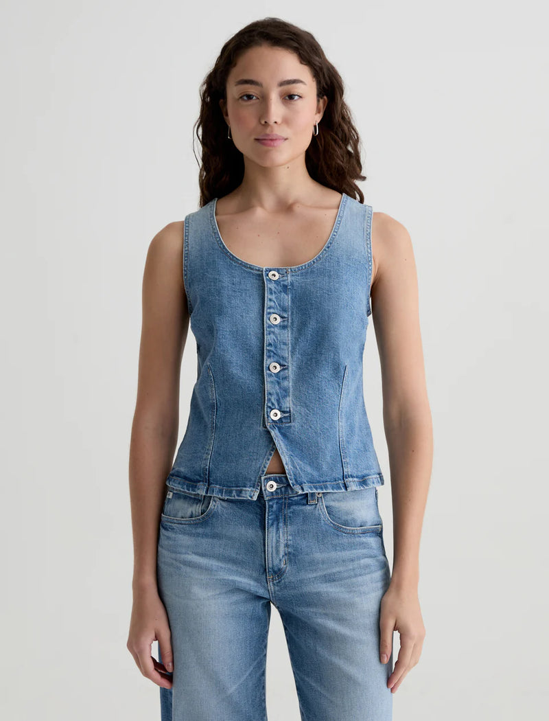 TEAGAN DENIM TANK 051525