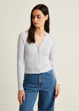 RIBBED CARDIGAN 031125