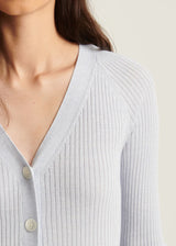 RIBBED CARDIGAN 031125